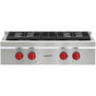 Wolf - 30'' Sealed Burner Rangetop, 4 Burner, Ng - No Finish Group