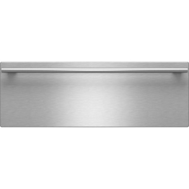 Wolf - (30'' M-Series) StainleSS Steel Contemporary WarmiNG Drawer Front - Stainless Steel