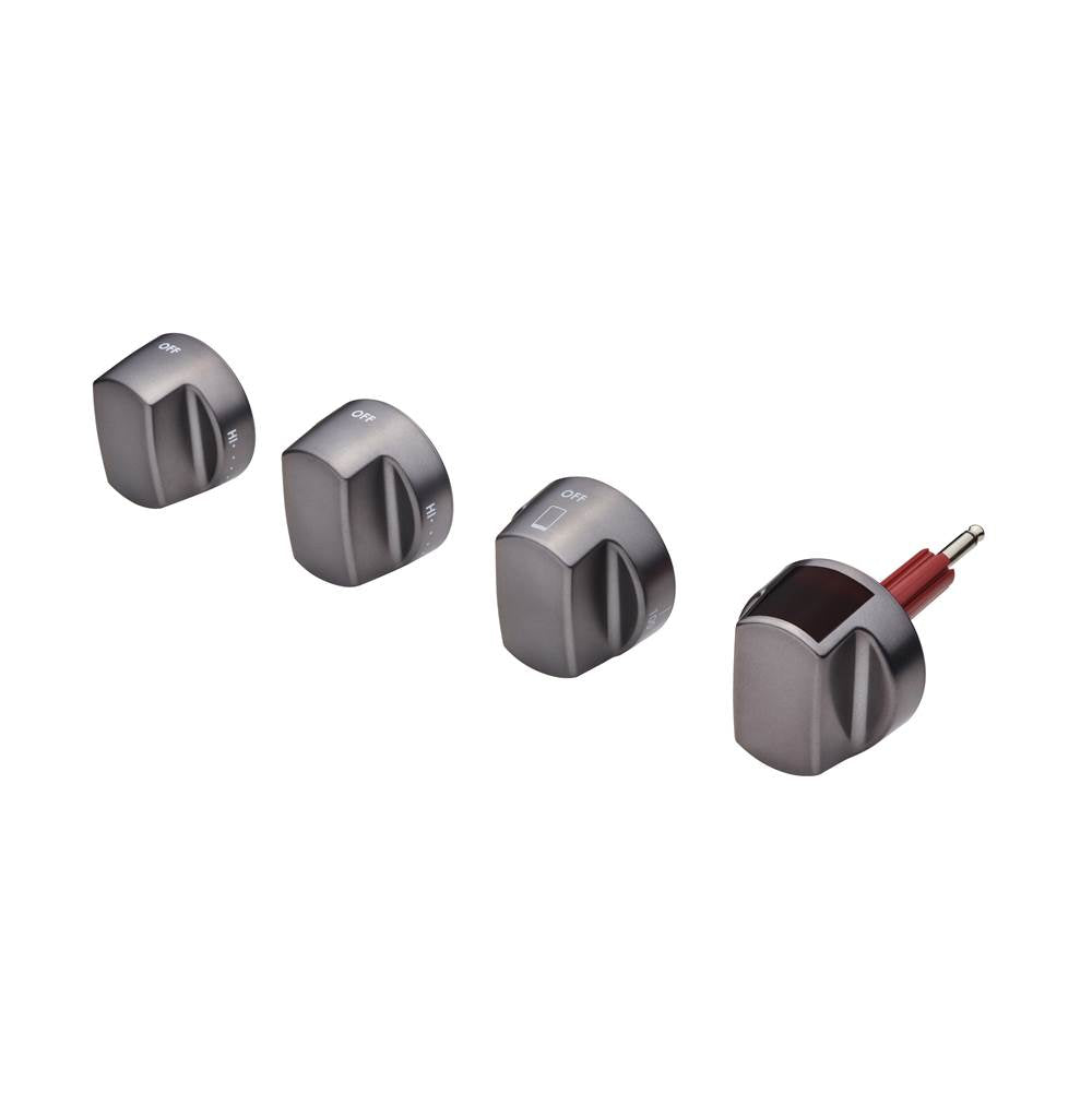 Wolf - Brushed Gray Knobs
