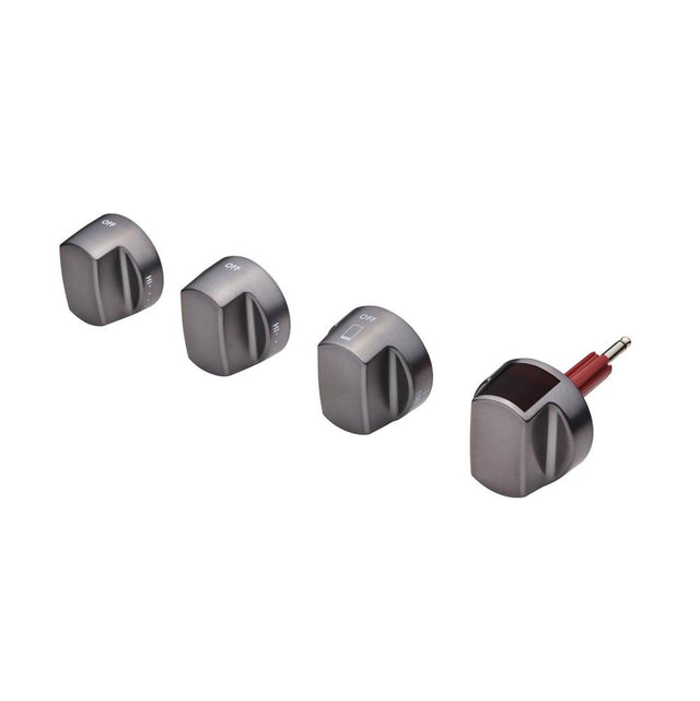 Wolf - Brushed Gray Knobs