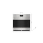 Wolf - 30'' Single Walloven, E-Series, Transitional Trim, Stainless Steel, Tube Handle