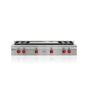 Wolf - 48'' Sealed Burner Rangetop, 4 Burner, Double Griddle, Lp - No Finish Group