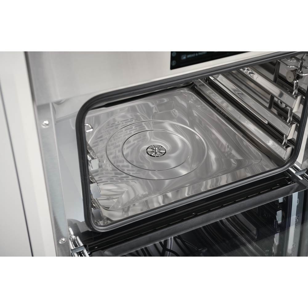 24'' M Series Contemporary Stainless Steel Handleless Convection Steam