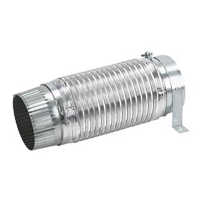 Whirlpool - Washer/Dryer Vent: 24-In/27-In Thin Twin-Stacked Laundry-Exhaust Vent Extension Kit