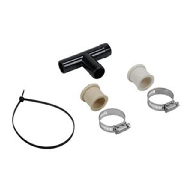 Whirlpool - Washer Siphon Break: 2 Hose Clamps, 1 Of Wire Tie, 2 Drain Hose Sleeves For Drain Hoses, Color: Black, Pkg: Bag