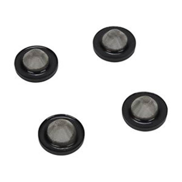 Whirlpool - Washer Inlet Hose: Universal Hose Screen Repair Kit, 4-Epdm Washers With Screens, Color: Silver, Pkg: Bag