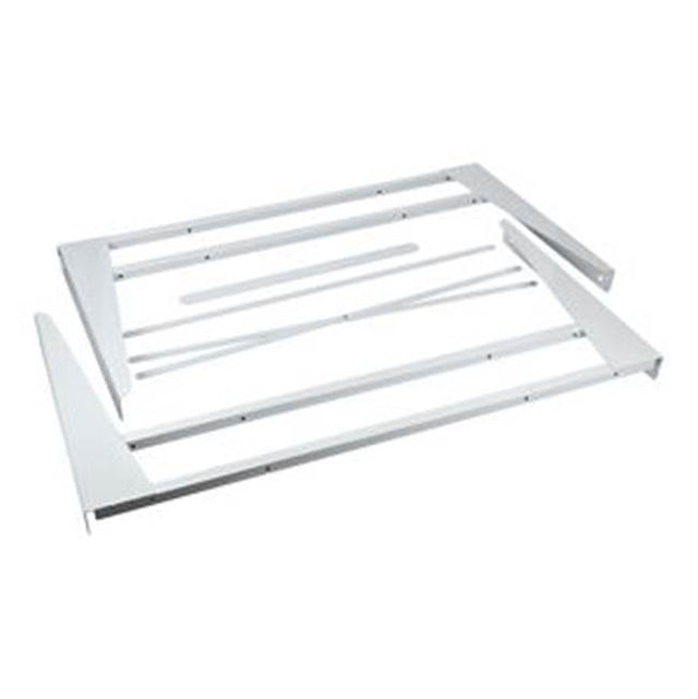 Whirlpool - Washer/Dryer Stack Kit: Fits Compact Lcr5232, Lcr7244, Lce4332 Models, 1 Of Metal Frame Stand, Color: White, Pkg: Box