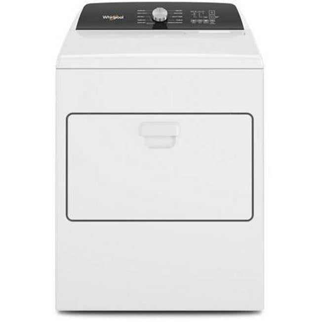 Whirlpool - 7.0 Cu. Ft. Top Load Gas Moisture Sensing Dryer - White