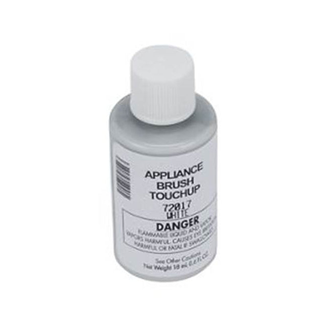 Whirlpool - Touch Up Paint: 0.6-Oz Paint Bottle W/Brush, Color Spec-, Color- Acrylic White