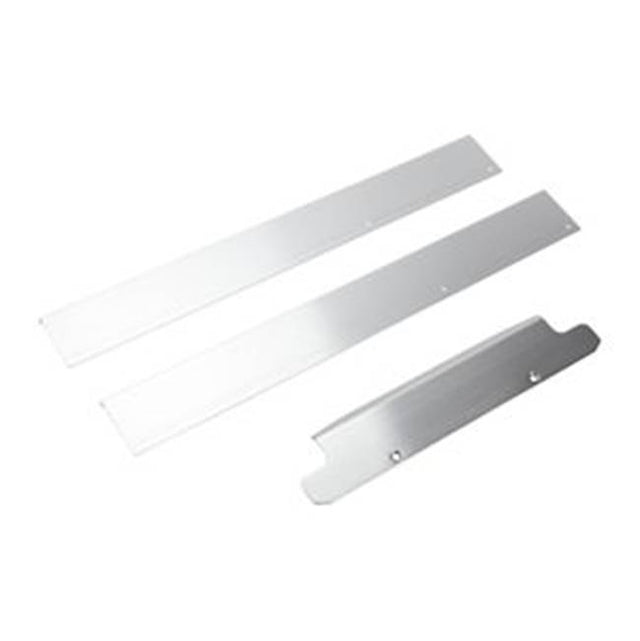 Whirlpool - Ice Maker 50 Lb Trim Kit: 15-In 3/4 Door Models, Color: Stainless Steel