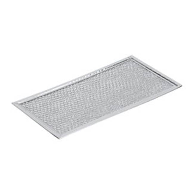 Whirlpool - Microwave Filter: Grease, 10 2/4-In W X 6-In, Fits Amana Amv1160Vaw 1.6 Cu Ft Otr Microwave, Color: Silver