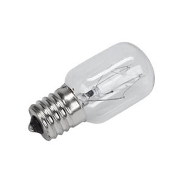 Whirlpool - Microwave Light Bulb: 40W Incandescent With Medium Base-Type A15, Box Contains 3 Bulbs, Color: White, Pkg: Box
