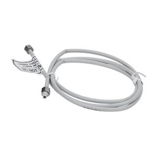 Whirlpool - Refrigeration Water Line: 5-Ft Pex Tube With 1/4-Iin Fitting Ends, Color: Gray, Pkg: Retail Bag