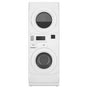 Whirlpool - Gas Stacked Commercial Washer Dryer Non Coin