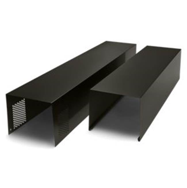 Whirlpool - Wall Hood Chimney Extension Kit - Black Stainless Steel (Wvw53)