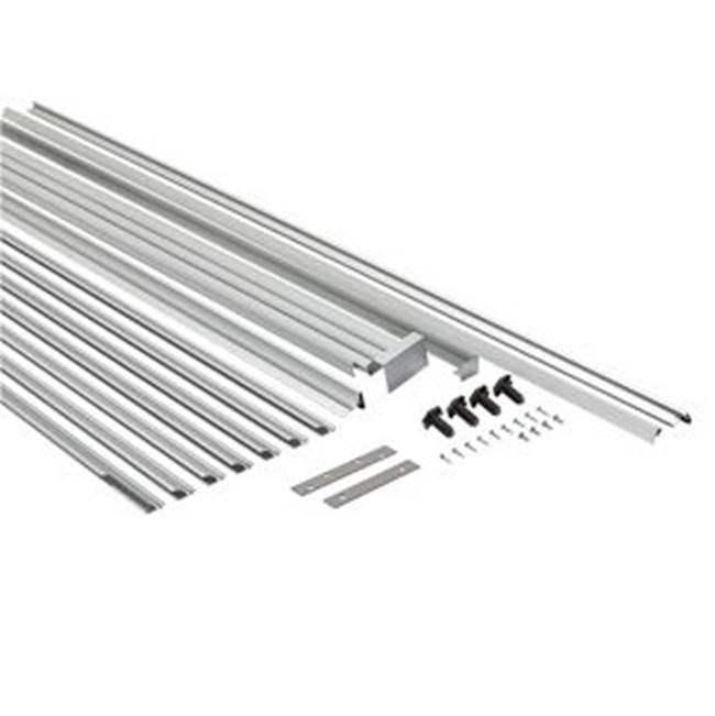 Whirlpool - Refrigeration Sidekick Trim Kit: Stainless Steel Fits Wsz57L18Dm Wsr57R18Dm