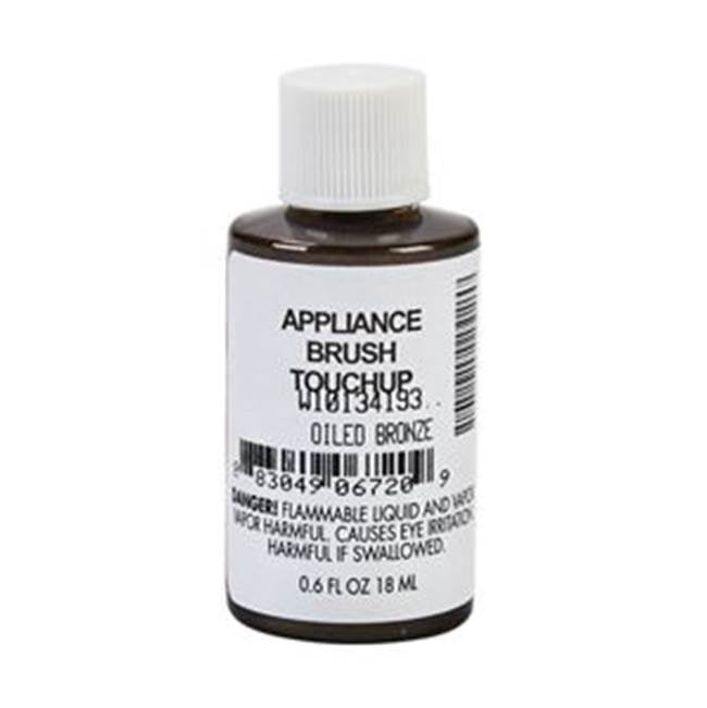 Whirlpool - Touch Up Paint: 0.6-Oz Paint Bottle W/Brush, Color Spec-967125, Color- Oiled Bronze