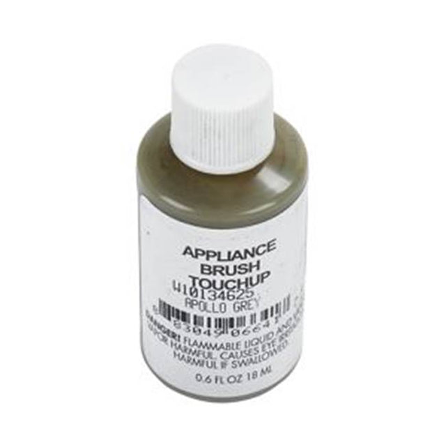 Whirlpool - Touch Up Paint: 0.6-Oz Paint Bottle W/Brush, Color Spec-966881, Color- Apollo Grey
