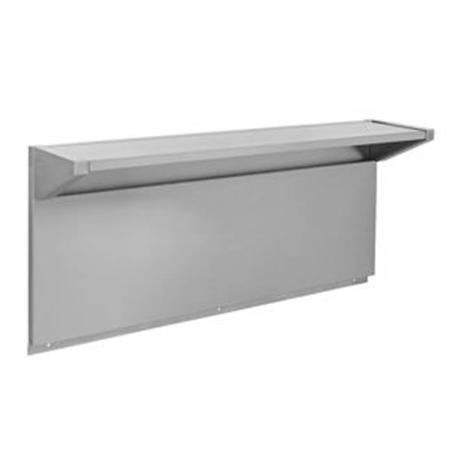 Whirlpool - Range Hood Backsplash: 48-In Ka Urso 21-In W/Shelf