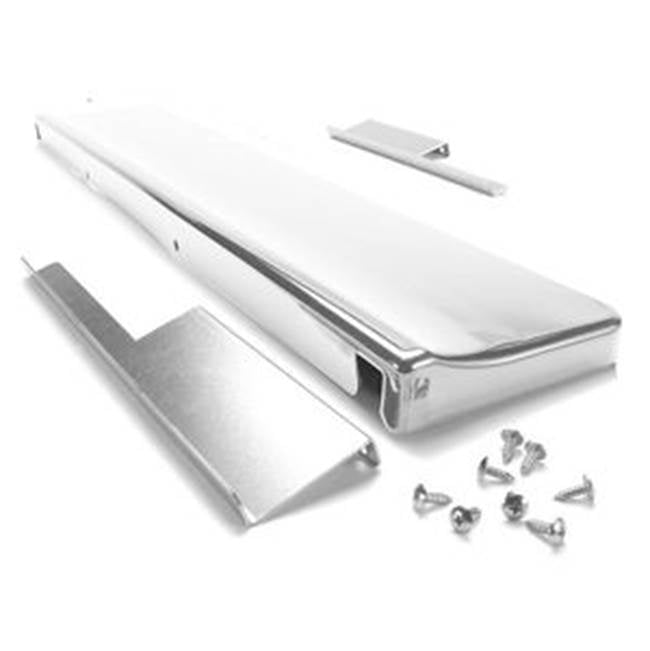 Whirlpool - Range Backsplash: Slide-In, 6-In - White