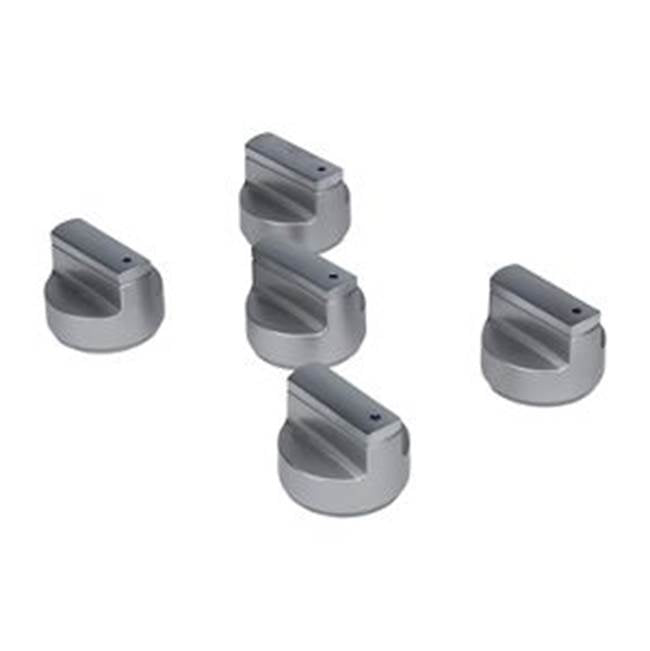 Whirlpool - Cooktop Gas Premium Knob Kit: Qty 5, Fits Mgc7430De, Mgc7430Ds, Mgc7536De, And Mgc7536Ds