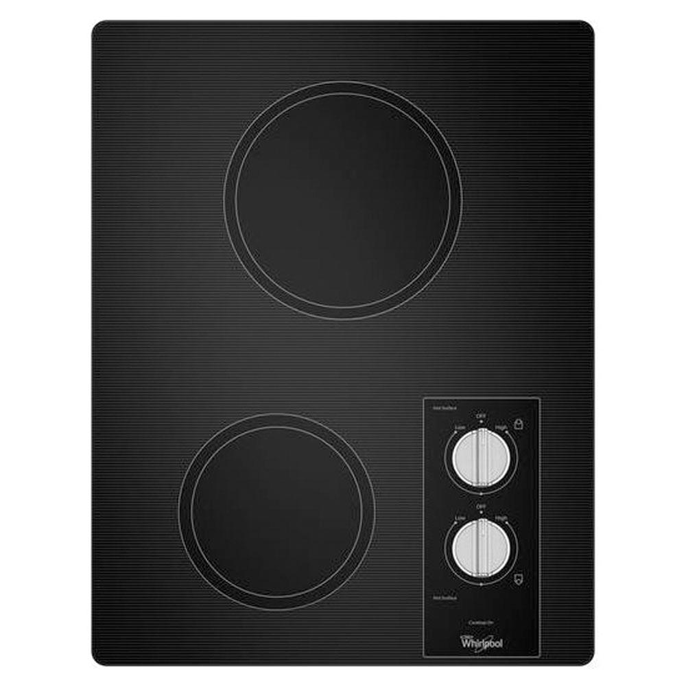 Whirlpool - Easy Wipe Ceramic Glass Cooktop - Black