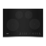 Whirlpool - Whp 30'' Ss, 4 Round Coil - Stainless Steel
