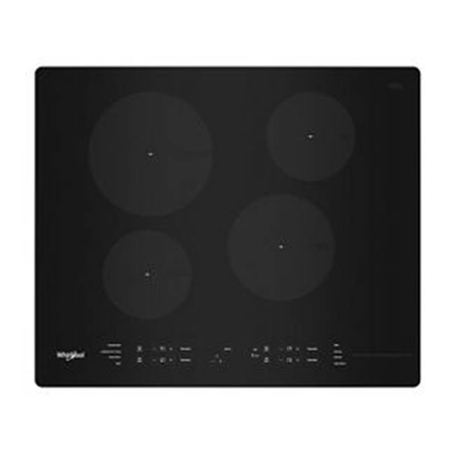 Whirlpool - Whp 24'' Black, 4 Round Coil - Black