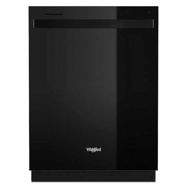 Whirlpool - Large Capacity Dishwasher with Tall Top Rack - Black