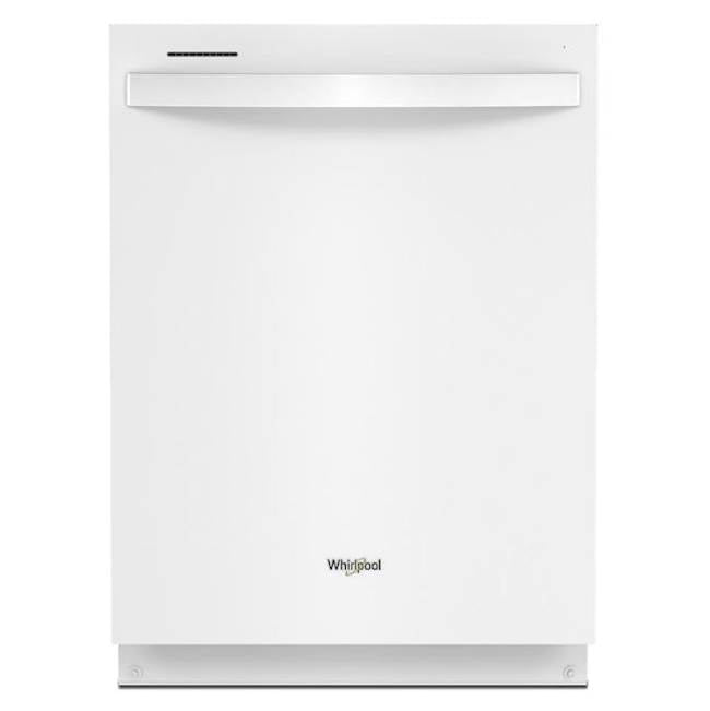 Whirlpool - Large Capacity Dishwasher with Tall Top Rack - White