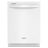Whirlpool - Large Capacity Dishwasher with Tall Top Rack - White
