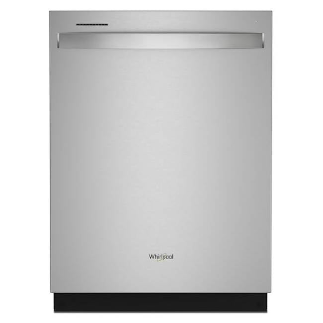 Whirlpool - Large Capacity Dishwasher with Tall Top Rack - Fingerprint Resistant Stainless Steel