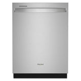 Whirlpool - Large Capacity Dishwasher with Tall Top Rack - Fingerprint Resistant Stainless Steel
