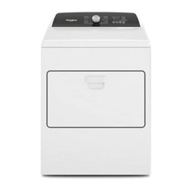 Whirlpool - 7.0 Cu. Ft. Top Load Electric Moisture Sensing Dryer - White