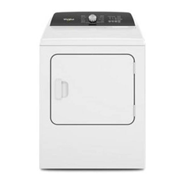 Whirlpool - 7.0 Cu. Ft. Top Load Electric Moisture Sensing Dryer With Steam - White