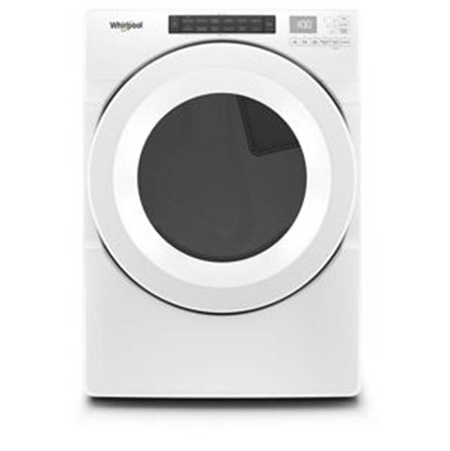 Whirlpool - 7.4 Cu. Ft., 12 Cycles, 4 Options, 4 Temperatures, Sensor Dry, Wrinkle Shield, Ecoboost - White