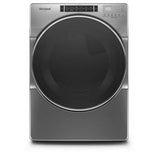 Whirlpool - 7.4 Cu. Ft., 13 Cycles, 8 Options, 5 Temperatures, Steam Refresh, Drum Light, Wrinkle Shield, Stainless Steel Drum, Static Reduce Option - Chrome Shadow