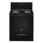 Whirlpool - 4.8 Cu Ft, Standard Clean, Coil, 2-6'', 2-8'' Clock, Large Window, Storage Drawer - Black