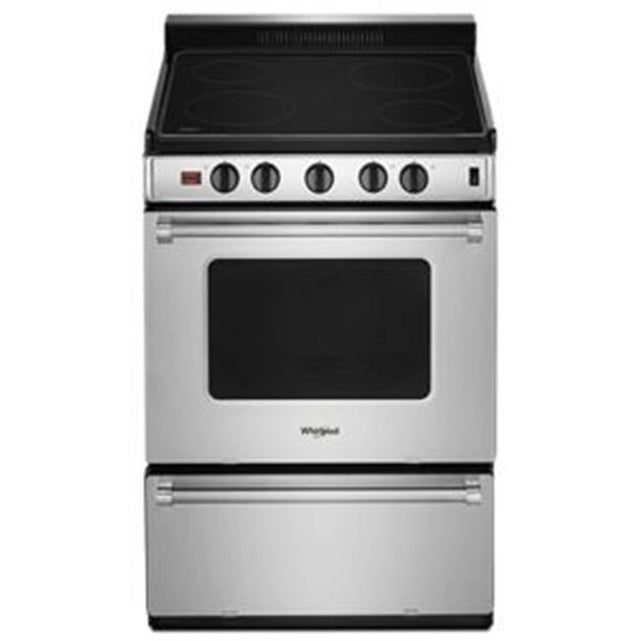 Whirlpool - 24'' Freestanding Range- Electric - Stainless Steel