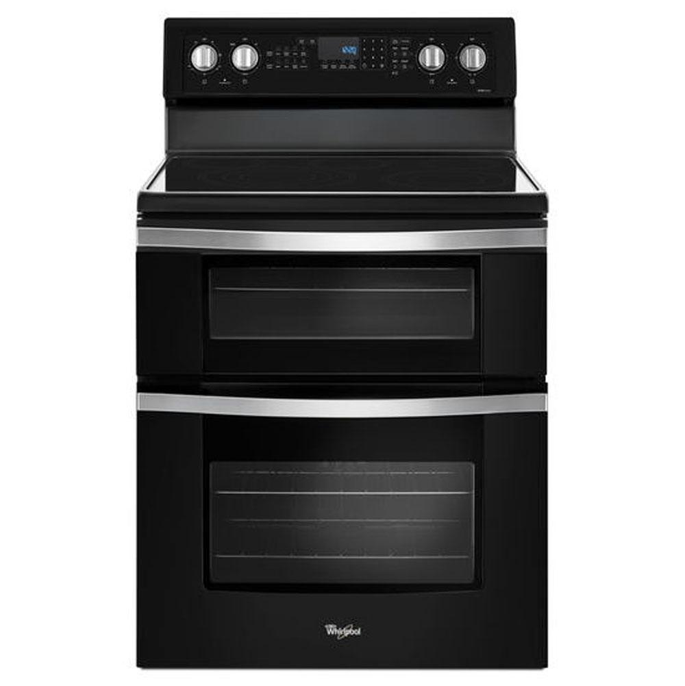 Whirlpool - 6.7 Cu. Ft. Electric Double Oven Range with True Convection