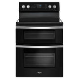 Whirlpool - 6.7 Cu. Ft. Electric Double Oven Range with True Convection