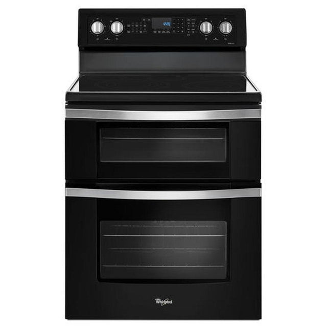 Whirlpool - 6.7 Cu. Ft. Electric Double Oven Range with True Convection