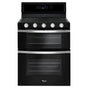 Whirlpool - 6.0 Cu. Ft. Gas Double Oven Range with Center Oval Burner