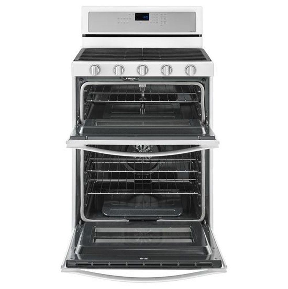6.0 Cu. Ft. Gas Double Oven Range with Center Oval Burner