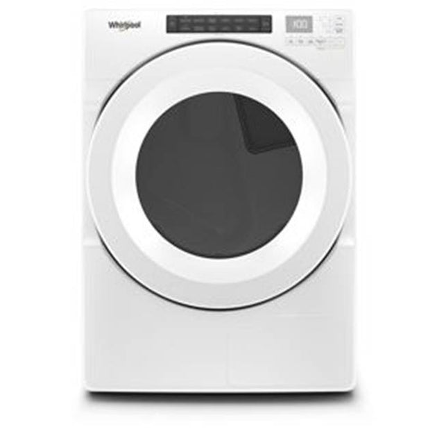 Whirlpool - 7.4 Cu. Ft., Heat Pump, 12 Cycles, 4 Options, 4 Temperatures, Ventless Installation, Advanced Moisture Sensing, 2Nd Lint Filter, - White