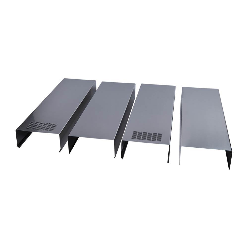 Whirlpool - Island Hood Chimney Extension Kit - Stainless Steel (Kvib6/Wvi75)