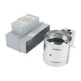Whirlpool - Range Hood Vent: Make-Up Air Kit, 3/4-In X 10-In Rectangular Kit