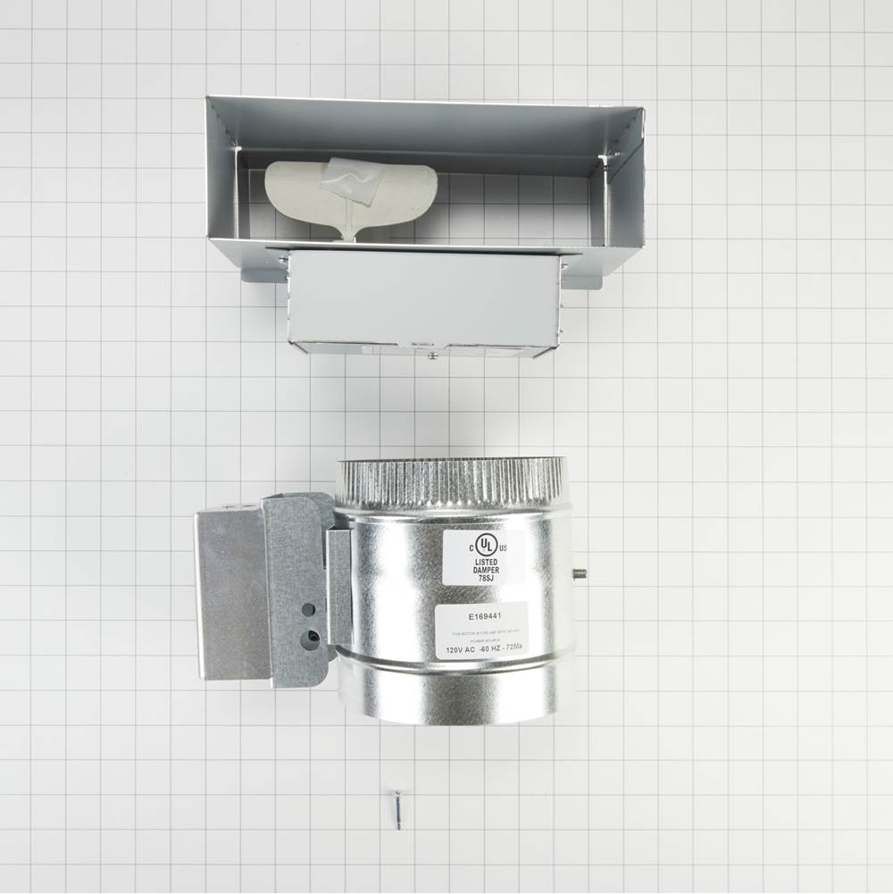 Range Hood Vent: Make-Up Air Kit, 3/4-In X 10-In Rectangular Kit
