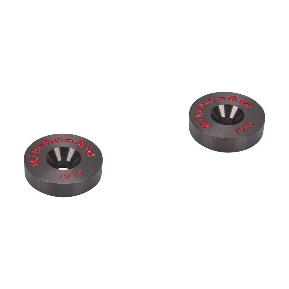 Whirlpool - Refrigeration Handle Vbl Medallions: (Qty 2) With Wrenches (1-Inches 1- Metric) For Kad - Black