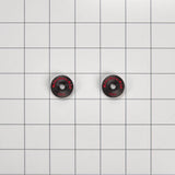 Refrigeration Handle Vbl Medallions: (Qty 2) With Wrenches (1-Inches 1- Metric) For Kad - Black